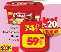 ÜLKER ÇOKOKREM KASE 400 G